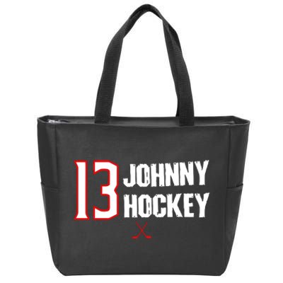 13 Johnny Hockey Cbj Artillery Zip Tote Bag