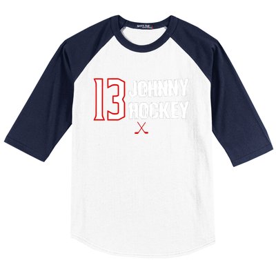 13 Johnny Hockey Cbj Artillery Baseball Sleeve Shirt