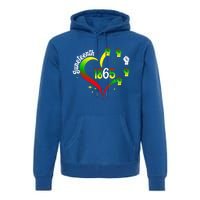 1865 Junenth Heart Hand African American Black Junenth Gift Premium Hoodie