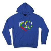 1865 Junenth Heart Hand African American Black Junenth Gift Tall Hoodie