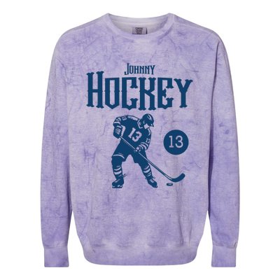 13 Johnny Hockey Colorblast Crewneck Sweatshirt