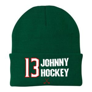 13 Johnny Hockey Cbj Artillery Knit Cap Winter Beanie