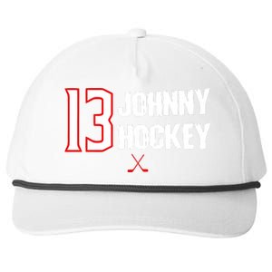 13 Johnny Hockey Cbj Artillery Snapback Five-Panel Rope Hat