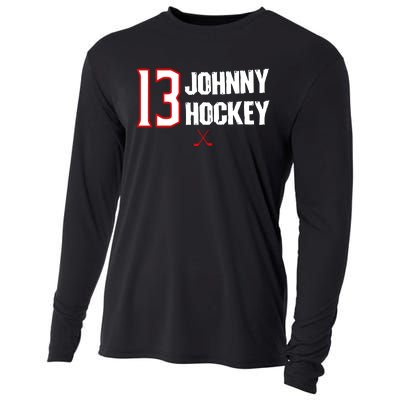 13 Johnny Hockey Cbj Artillery Cooling Performance Long Sleeve Crew