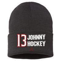 13 Johnny Hockey Cbj Artillery Sustainable Knit Beanie