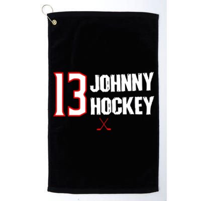 13 Johnny Hockey Cbj Artillery Platinum Collection Golf Towel