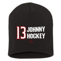 13 Johnny Hockey Cbj Artillery Short Acrylic Beanie