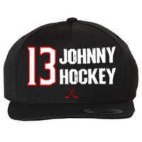 13 Johnny Hockey Cbj Artillery Wool Snapback Cap