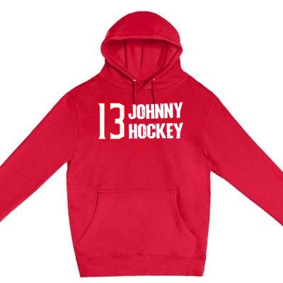 13 Johnny Hockey Cbj Artillery Premium Pullover Hoodie