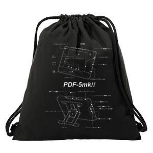 1995 Japanese Paperless Office Device Drawstring Bag