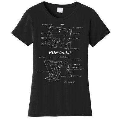 1995 Japanese Paperless Office Device Women's T-Shirt