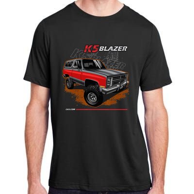 198388 K5 Blazer Square Body 4x4 Adult ChromaSoft Performance T-Shirt