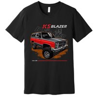 198388 K5 Blazer Square Body 4x4 Premium T-Shirt