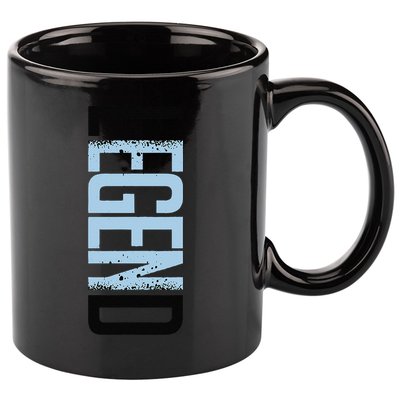 11 Legend Blue White Black 2024 Gift 11oz C Handle Ceramic Mug