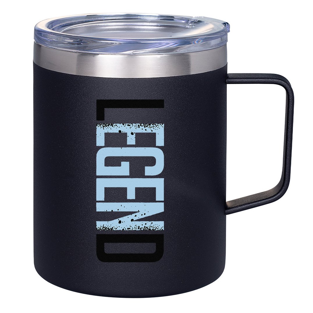 11 Legend Blue White Black 2024 Gift 12oz Stainless Steel Coffee Mug