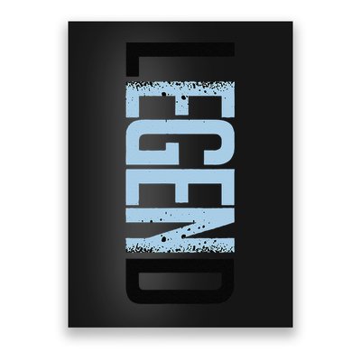 11 Legend Blue White Black 2024 Gift Poster
