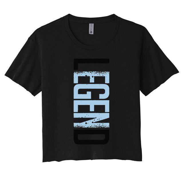 11 Legend Blue White Black 2024 Gift Crop Top