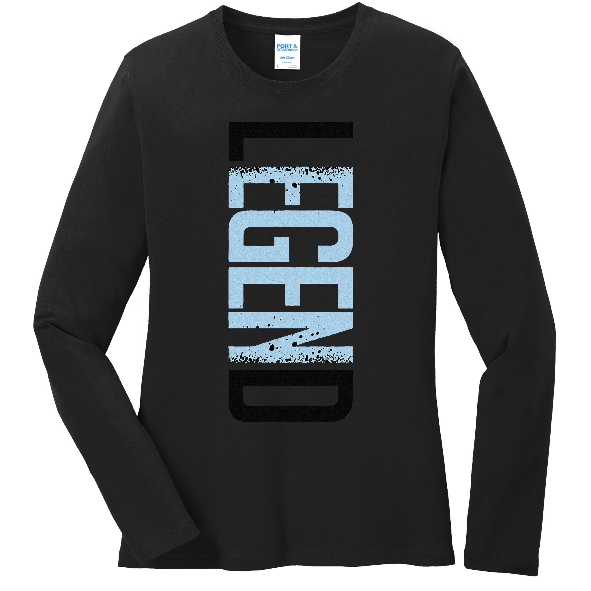 11 Legend Blue White Black 2024 Gift Ladies Long Sleeve Shirt