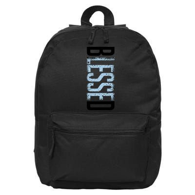 11 Legend Blue White Black 2024 16 in Basic Backpack