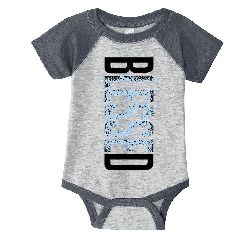 11 Legend Blue White Black 2024 Infant Baby Jersey Bodysuit