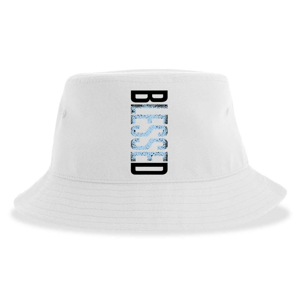11 Legend Blue White Black 2024 Sustainable Bucket Hat