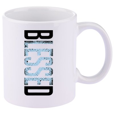11 Legend Blue White Black 2024 11oz C Handle Ceramic Mug