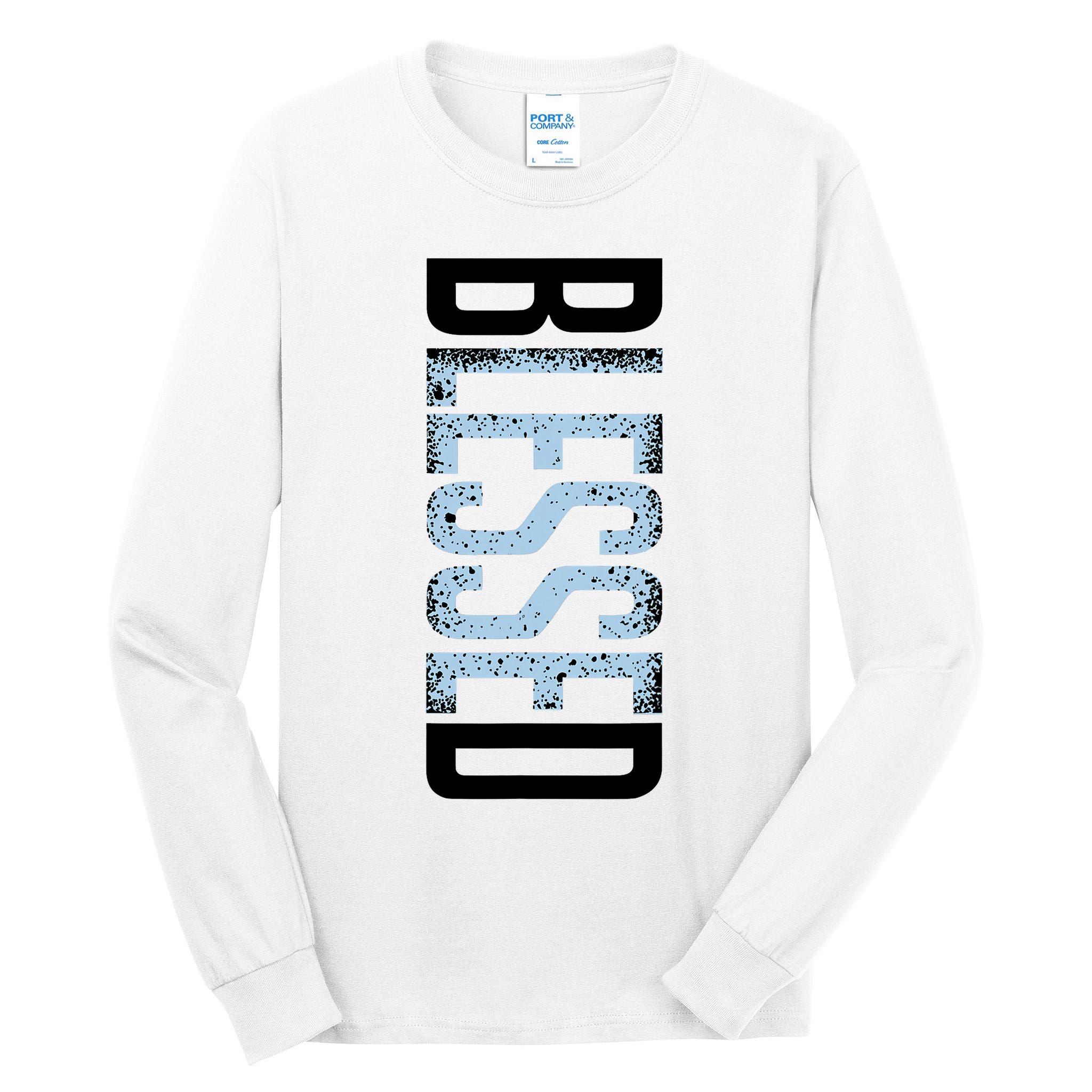 11 Legend Blue White Black 2024 Tall Long Sleeve T-Shirt