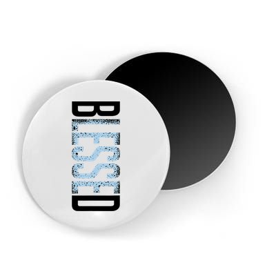 11 Legend Blue White Black 2024 Magnet