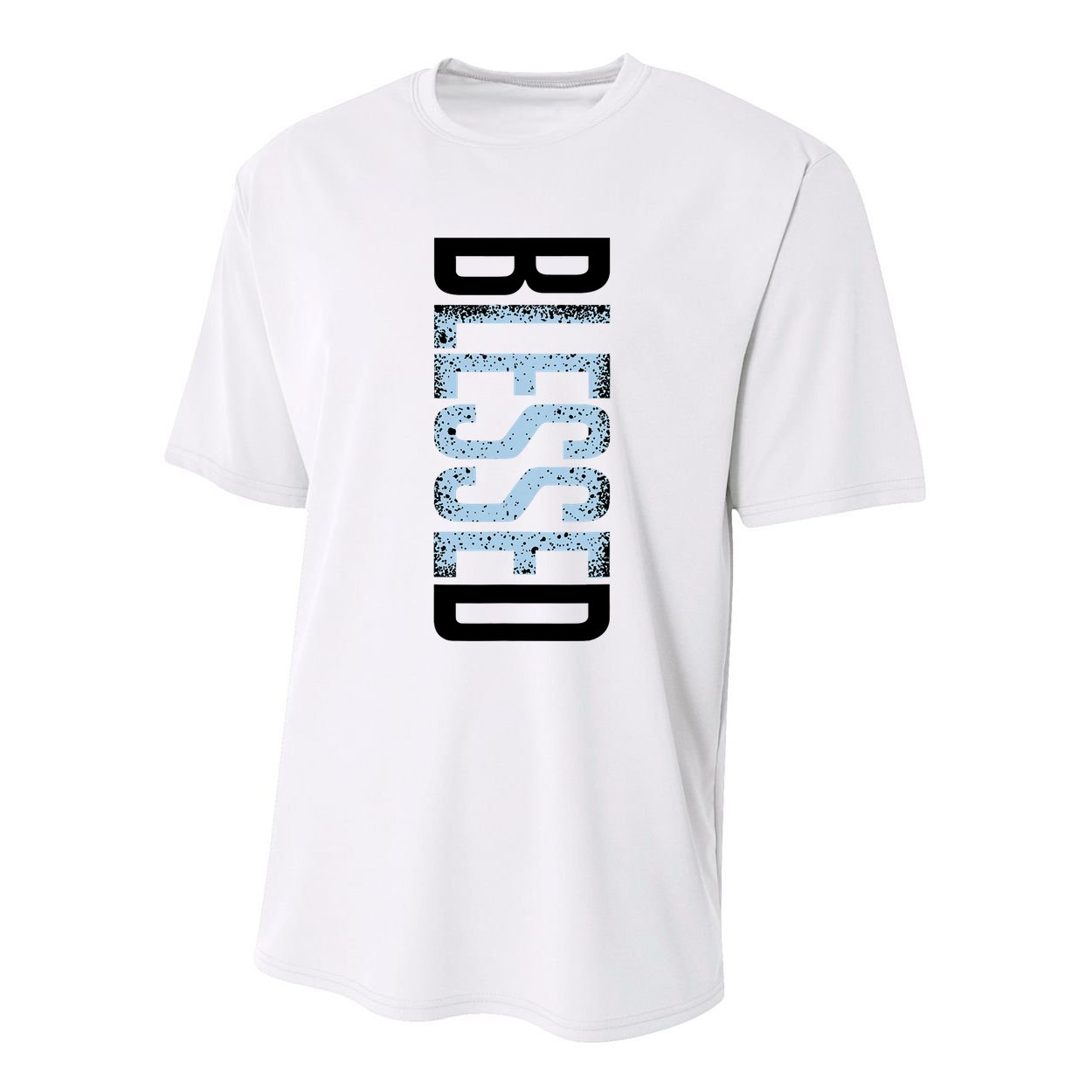 11 Legend Blue White Black 2024 Youth Performance Sprint T-Shirt