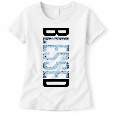 11 Legend Blue White Black 2024 Womens T-Shirt