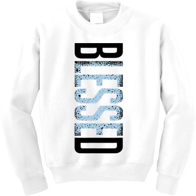 11 Legend Blue White Black 2024 Kids Sweatshirt