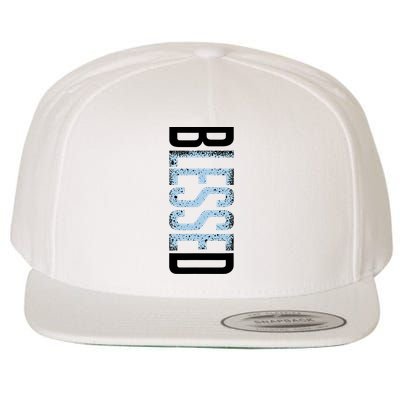11 Legend Blue White Black 2024 Wool Snapback Cap