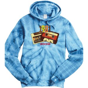 1981 Limited Edition Birthday Gift Tie Dye Hoodie