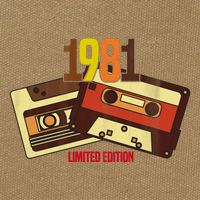 1981 Limited Edition Birthday Gift Cotton Canvas Backpack