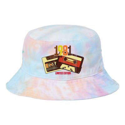 1981 Limited Edition Birthday Gift Tie Dye Newport Bucket Hat