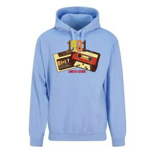 1981 Limited Edition Birthday Gift Unisex Surf Hoodie