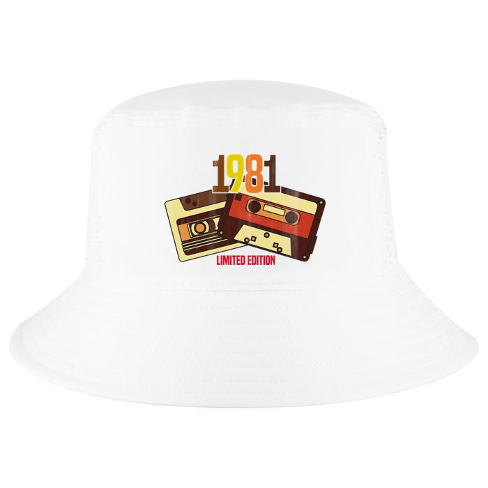 1981 Limited Edition Birthday Gift Cool Comfort Performance Bucket Hat