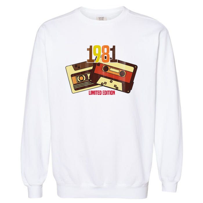 1981 Limited Edition Birthday Gift Garment-Dyed Sweatshirt