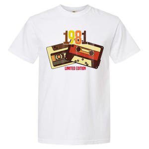 1981 Limited Edition Birthday Gift Garment-Dyed Heavyweight T-Shirt