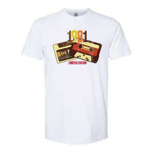 1981 Limited Edition Birthday Gift Softstyle CVC T-Shirt