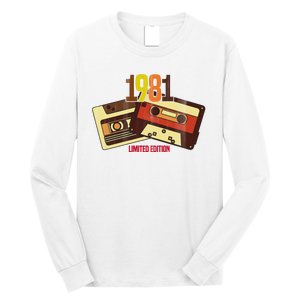 1981 Limited Edition Birthday Gift Long Sleeve Shirt