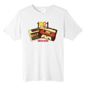 1981 Limited Edition Birthday Gift Tall Fusion ChromaSoft Performance T-Shirt