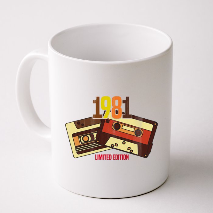 1981 Limited Edition Birthday Gift Coffee Mug