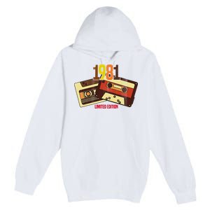 1981 Limited Edition Birthday Gift Premium Pullover Hoodie