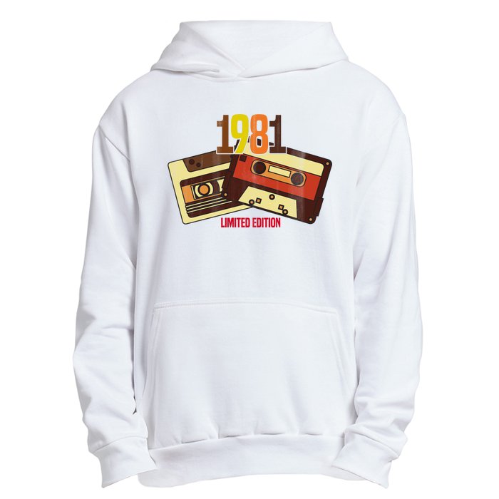 1981 Limited Edition Birthday Gift Urban Pullover Hoodie