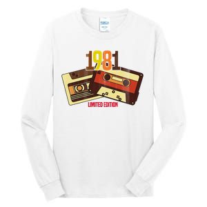 1981 Limited Edition Birthday Gift Tall Long Sleeve T-Shirt