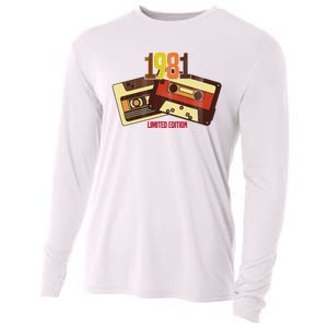 1981 Limited Edition Birthday Gift Cooling Performance Long Sleeve Crew