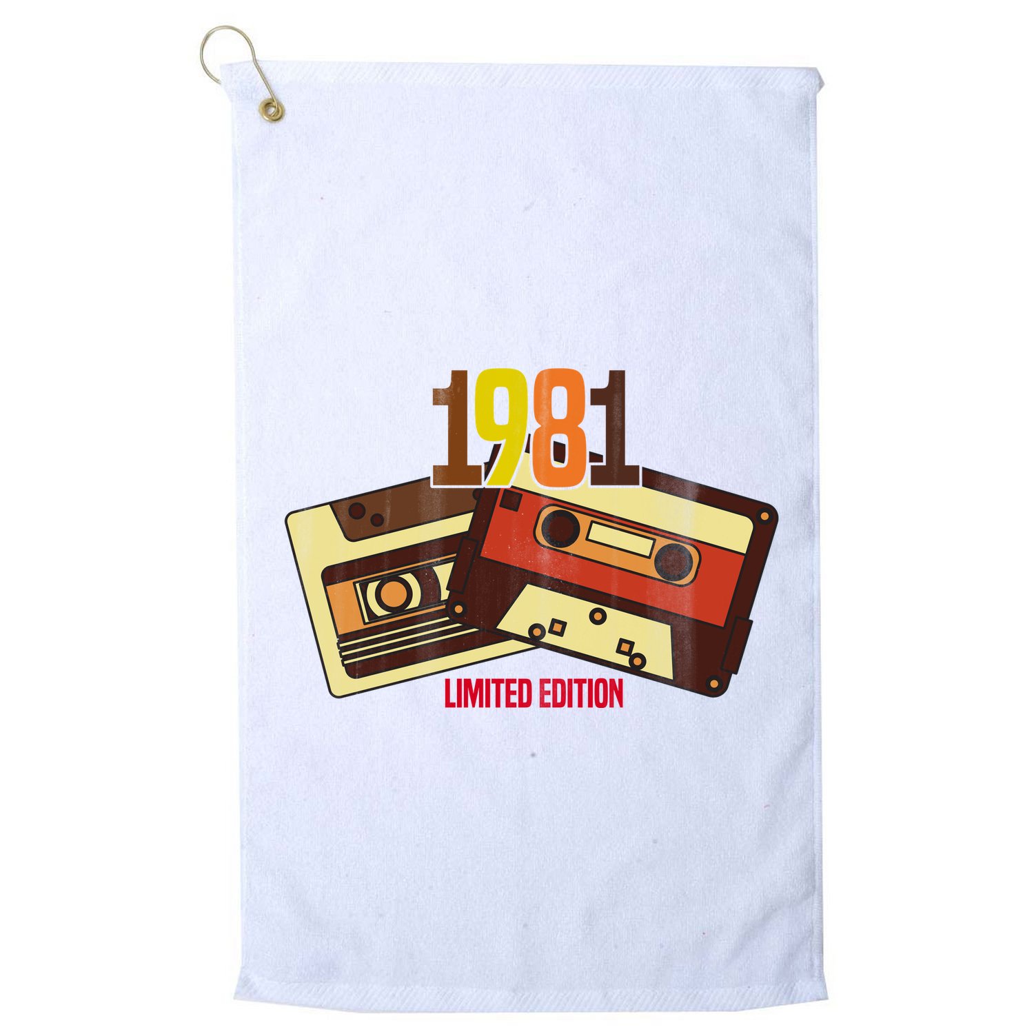 1981 Limited Edition Birthday Gift Golf Towel
