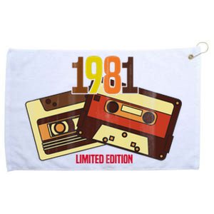 1981 Limited Edition Birthday Gift Grommeted Golf Towel