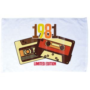 1981 Limited Edition Birthday Gift Microfiber Hand Towel